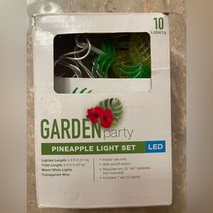 Pineapple Light Set - Green and Yellow